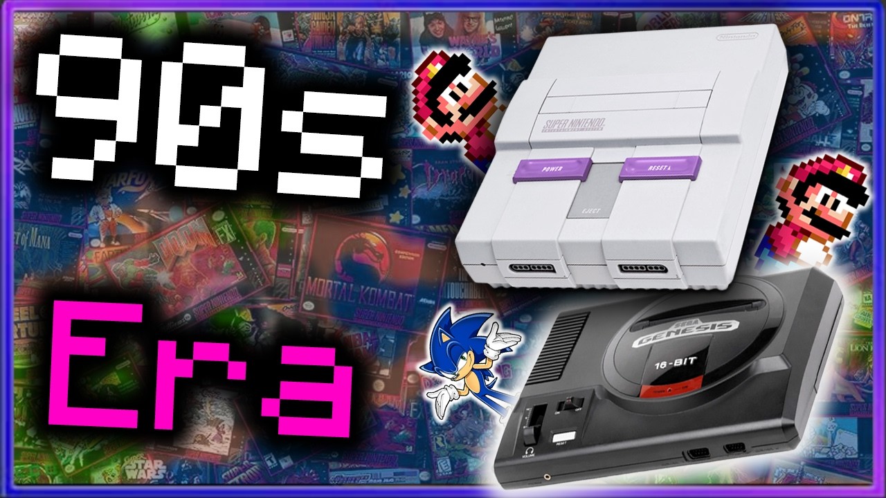Why The SNES vs Genesis War Pushed Gaming Innovation