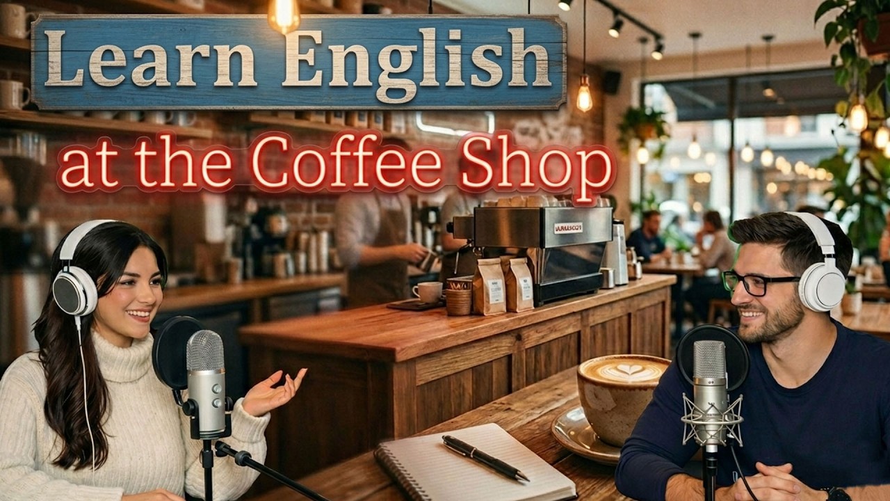 How to Order Coffee in English | Complete Coffee Shop Vocabulary Masterclass | Podcast