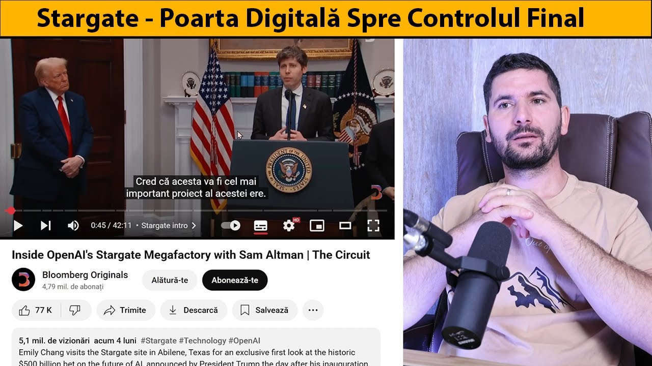 Inteligența Artificială (Stargate) și Semnul Fiarei: Poarta Digitală Spre Controlul Final
