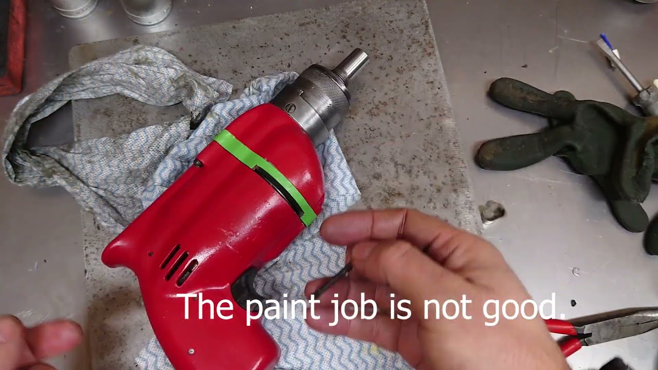 Metabo Vintage Electric Drill Restoration 2/2