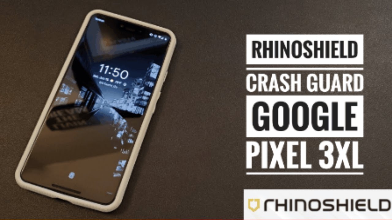 RhinoShield CrashGuard Bumper Case for the Google Pixel 3XL