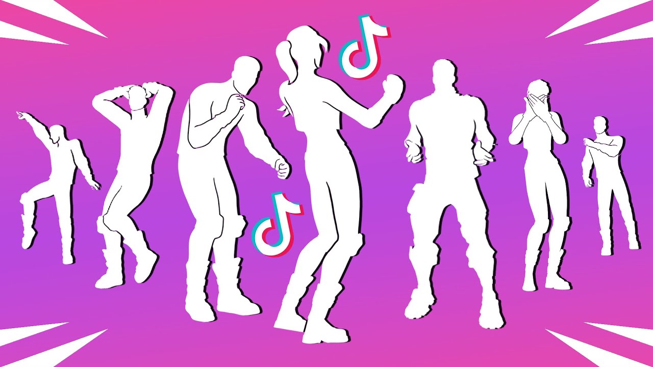 All Popular TikTok Dances & Emotes in Fortnite! ( NEW XXXTentacion Dance,  Disco - Surf Curse)