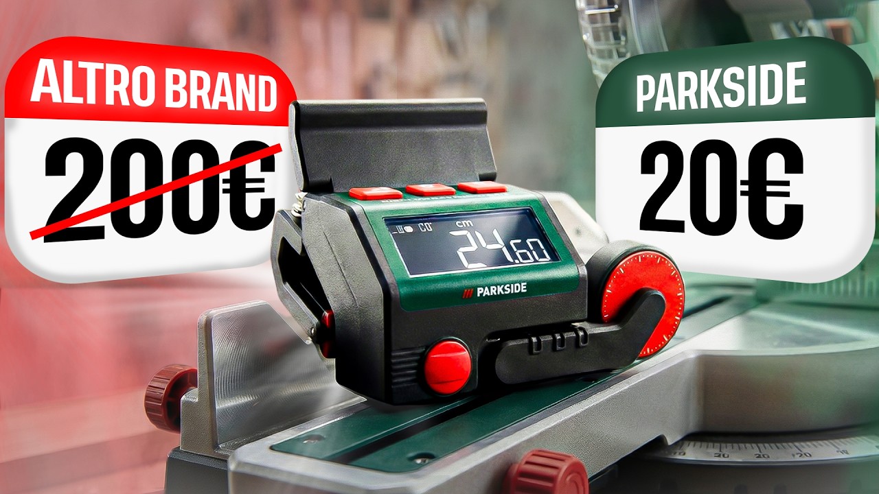 PARKSIDE ha COPIATO un attrezzo da 200€? 😱 Test PDKM A1