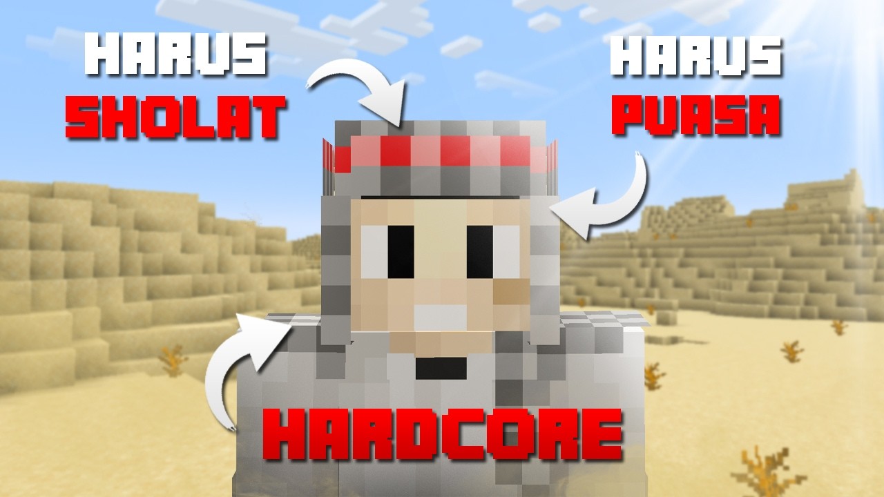 Aku TAMATIN MINECRAFT dengan TAPI DENGAN ATURAN ISLAM !!!