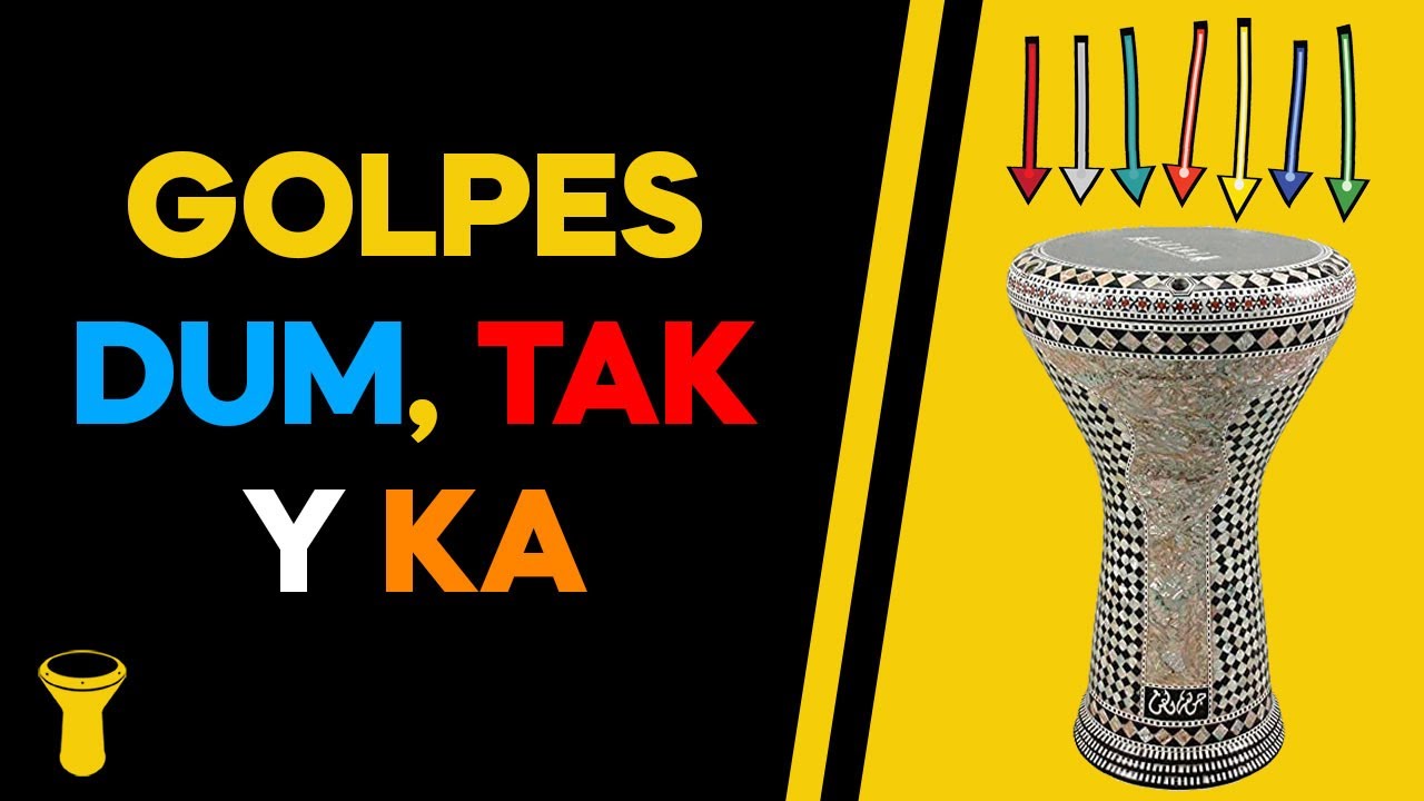 GOLPES DEL DERBAKE: Dum, Tac y Ka | Primeros Pasos en el Derbake # 2