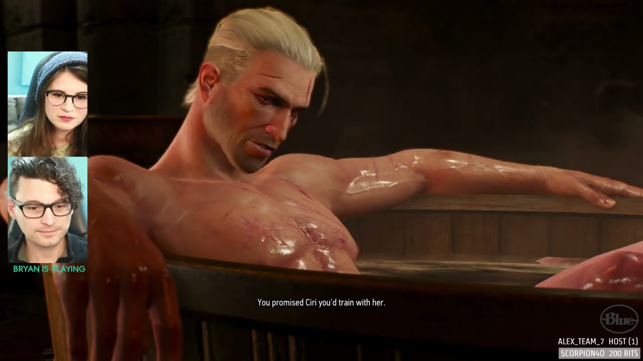 #1 The Witcher 3 BEGINS w/ Bryan & Amelia of Dechart Games
