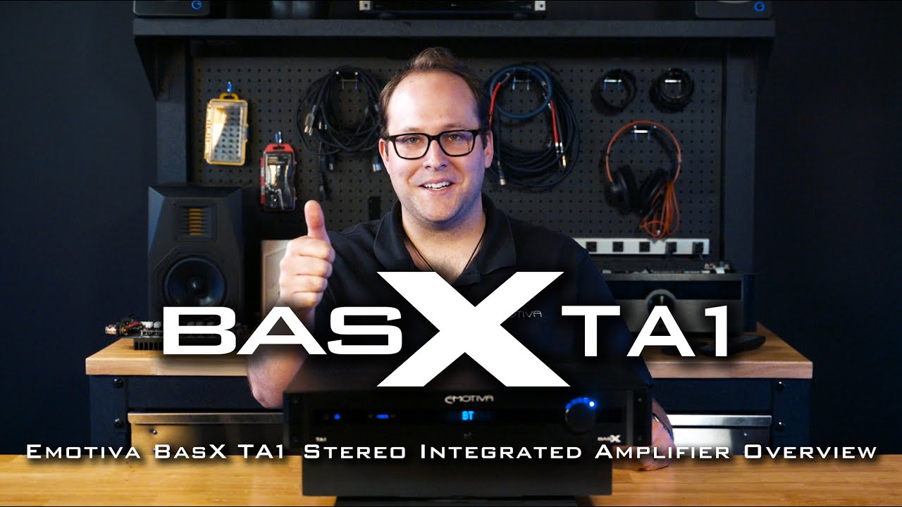 Обзор интегрированного стереоусилителя Emotiva BasX TA1