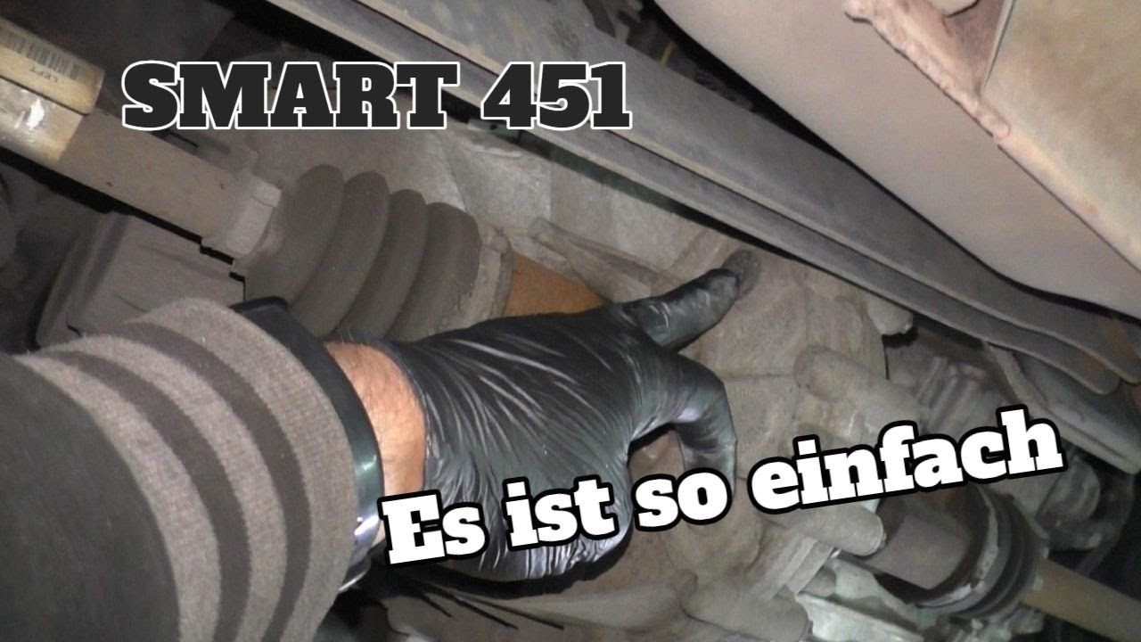 Smart 451 Baujahr 2007 - Getriebeöl wechseln final