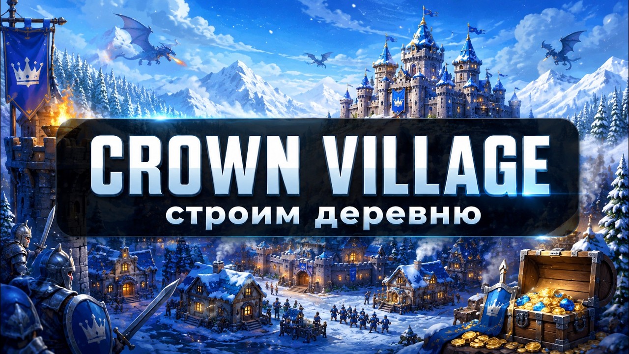 Crown Village: Play to Earn игра в Telegram mini app на TON? (vs Soul Farm, Toown) обзор | review