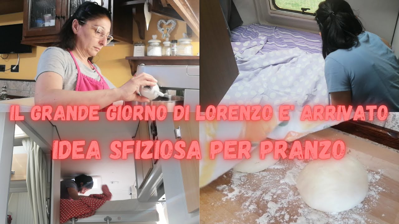 IL GRANDE GIORNO DI LORENZO E' ARRIVATO❤️ idea sfiziosa per pranzo