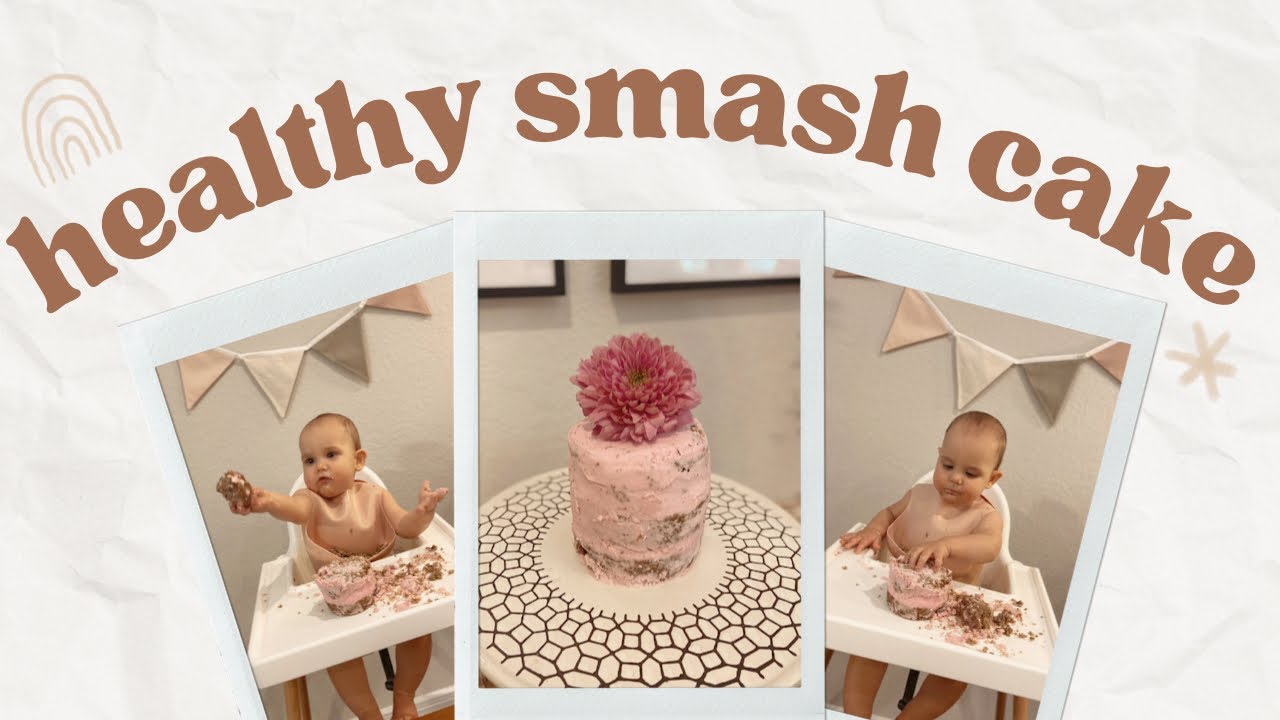 HEALTHY BABY SMASH CAKE RECIPE- 7 ingredients