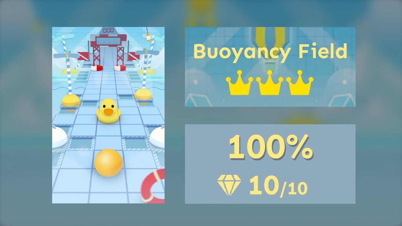 Rolling Wonder Concept Level 38 - Buoyancy Field [Perfect Way] (IIE 2.6) ★★★★★
