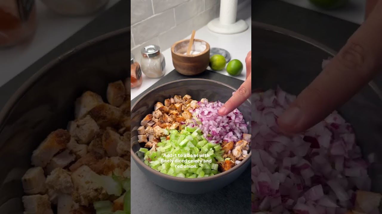 HIGH PROTEIN CHIPOTLE CHICKEN SALAD