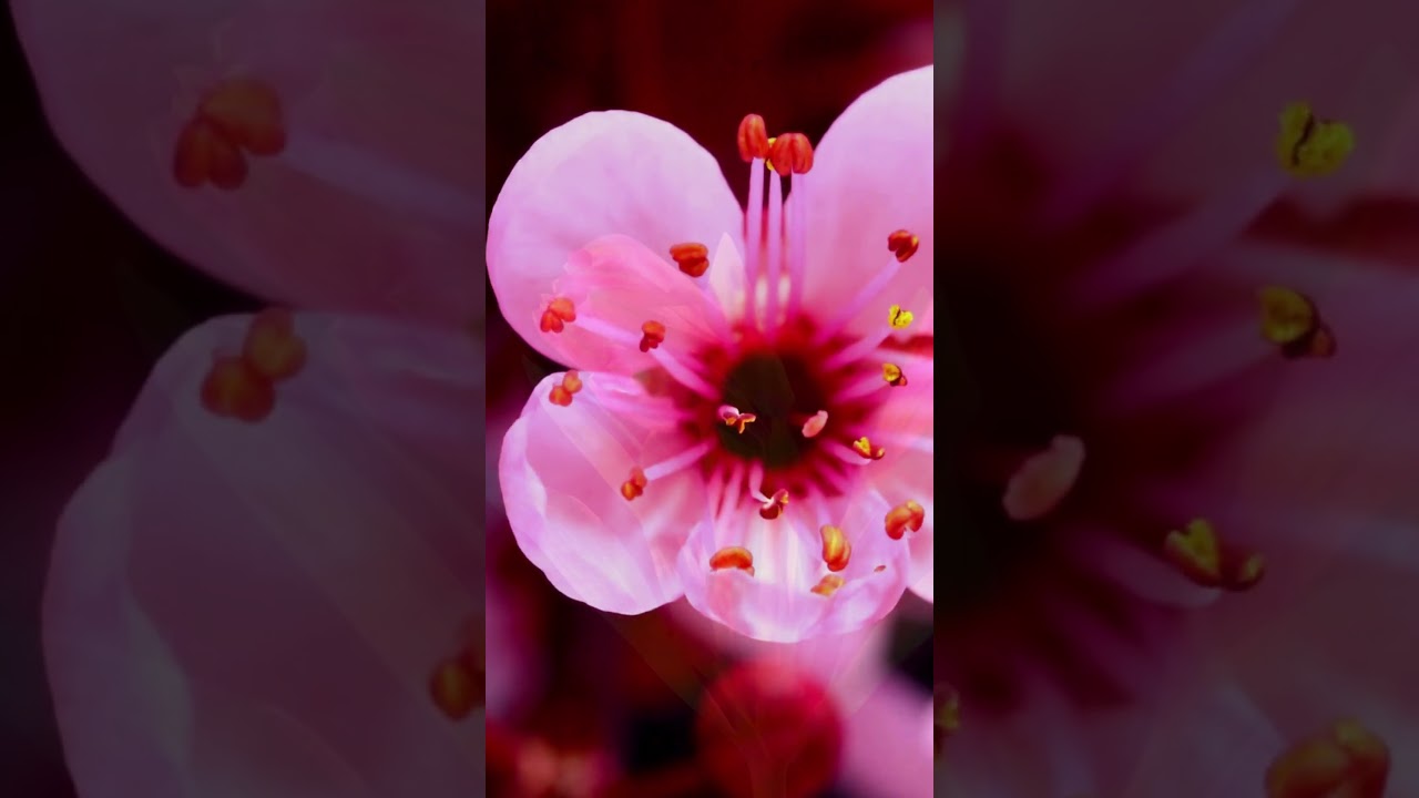 Beautiful Flower Close-Up🌸Relaxing Short Video Calming Music  #relax #relaxingmusic #stressrelief
