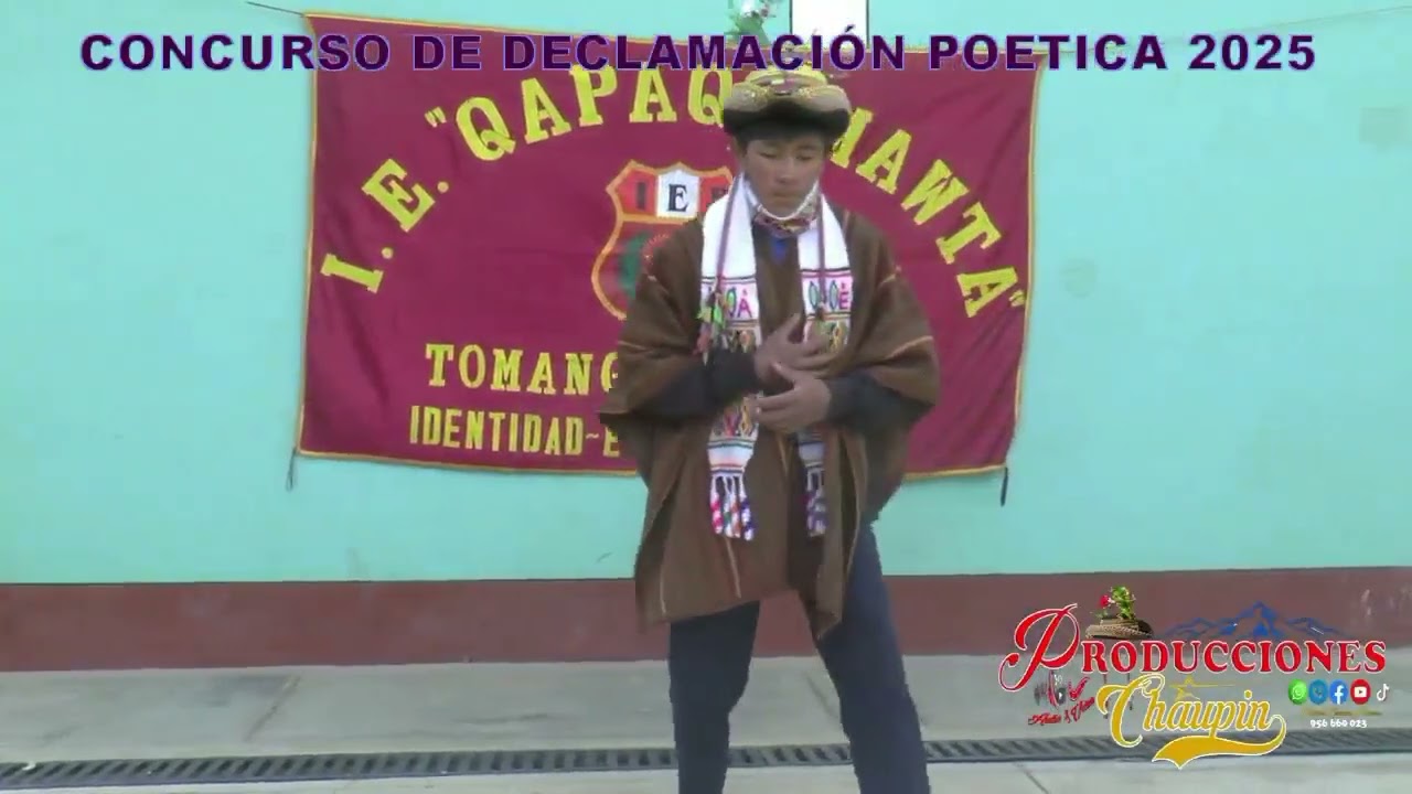 CONCURSO DE DECLAMACION POETICA EN LA I.E.  