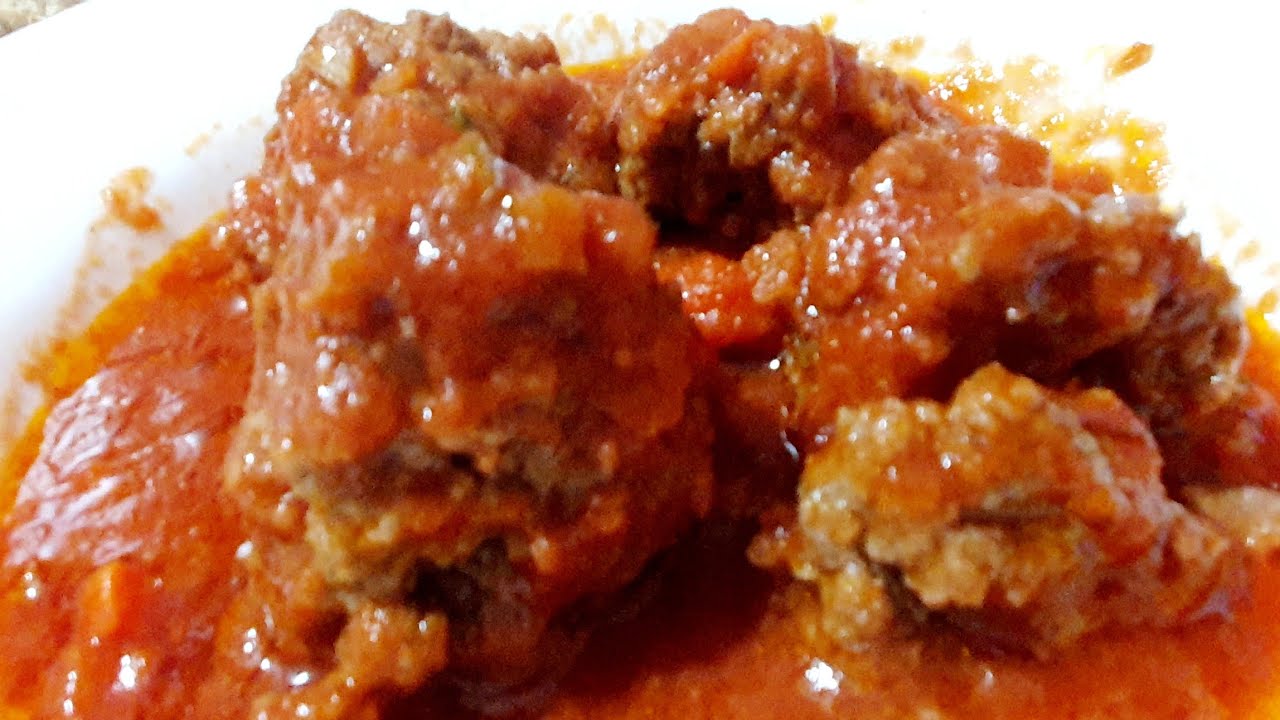 POLPETTE AL SUGO COTTE IN MICROONDE CON PENTOLA CRAFTINA