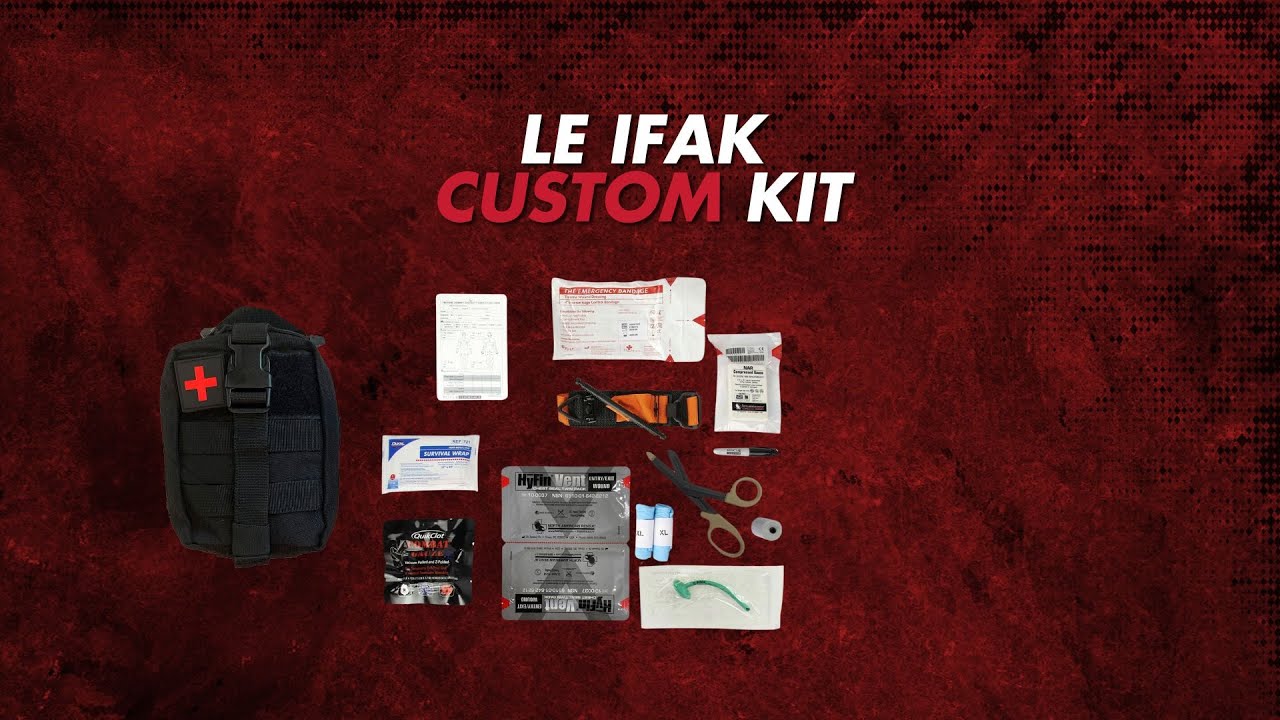 How we pack our LE IFAK