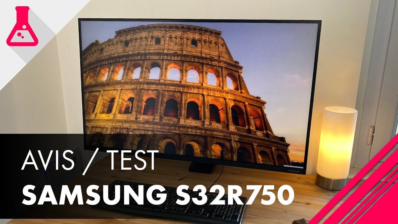 SAMSUNG SPACE MONITOR 4K SAMSUNG S32R750 🖥 Véritable gain de place? 🔬 AVIS / TEST Fr