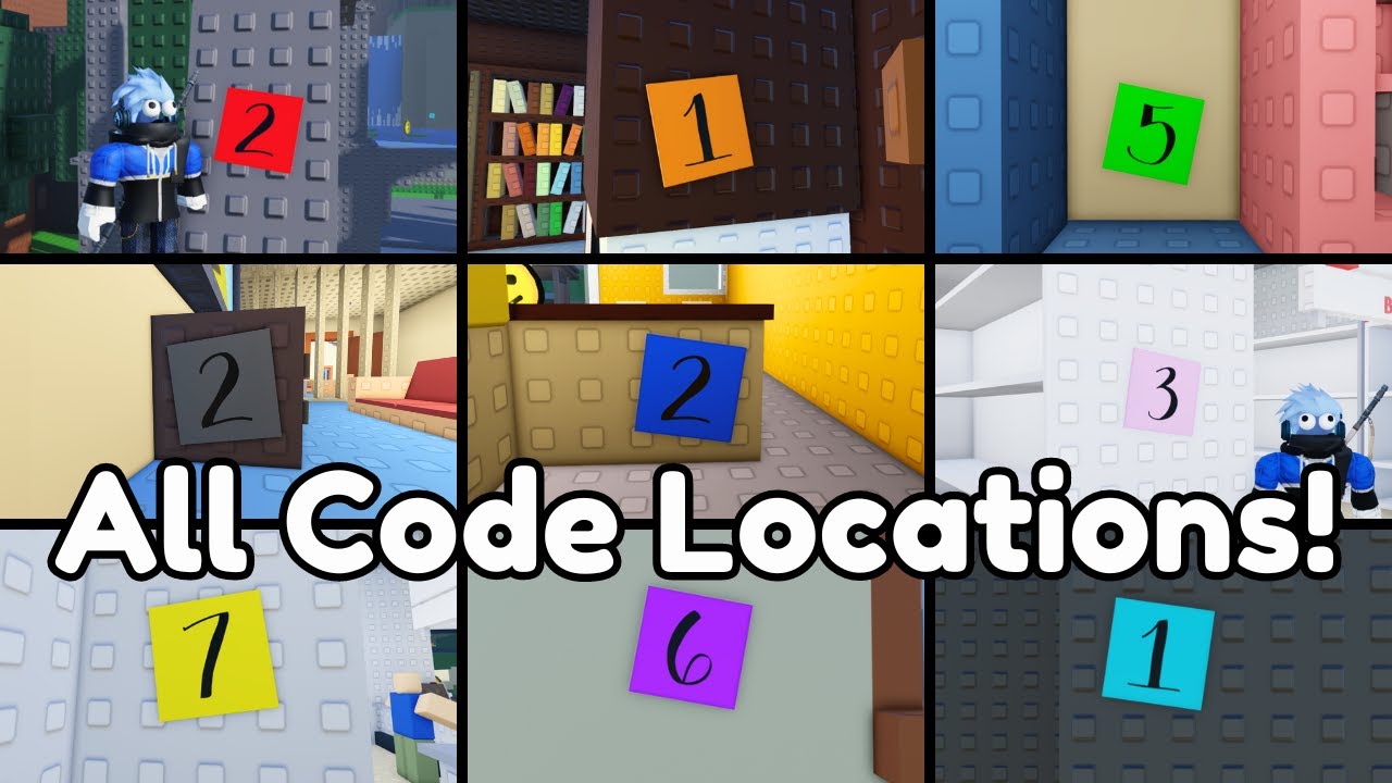 ALL 50 CODE LOCATIONS AND BEST ROUTE FOR CODEBREAKER NOOBIE
