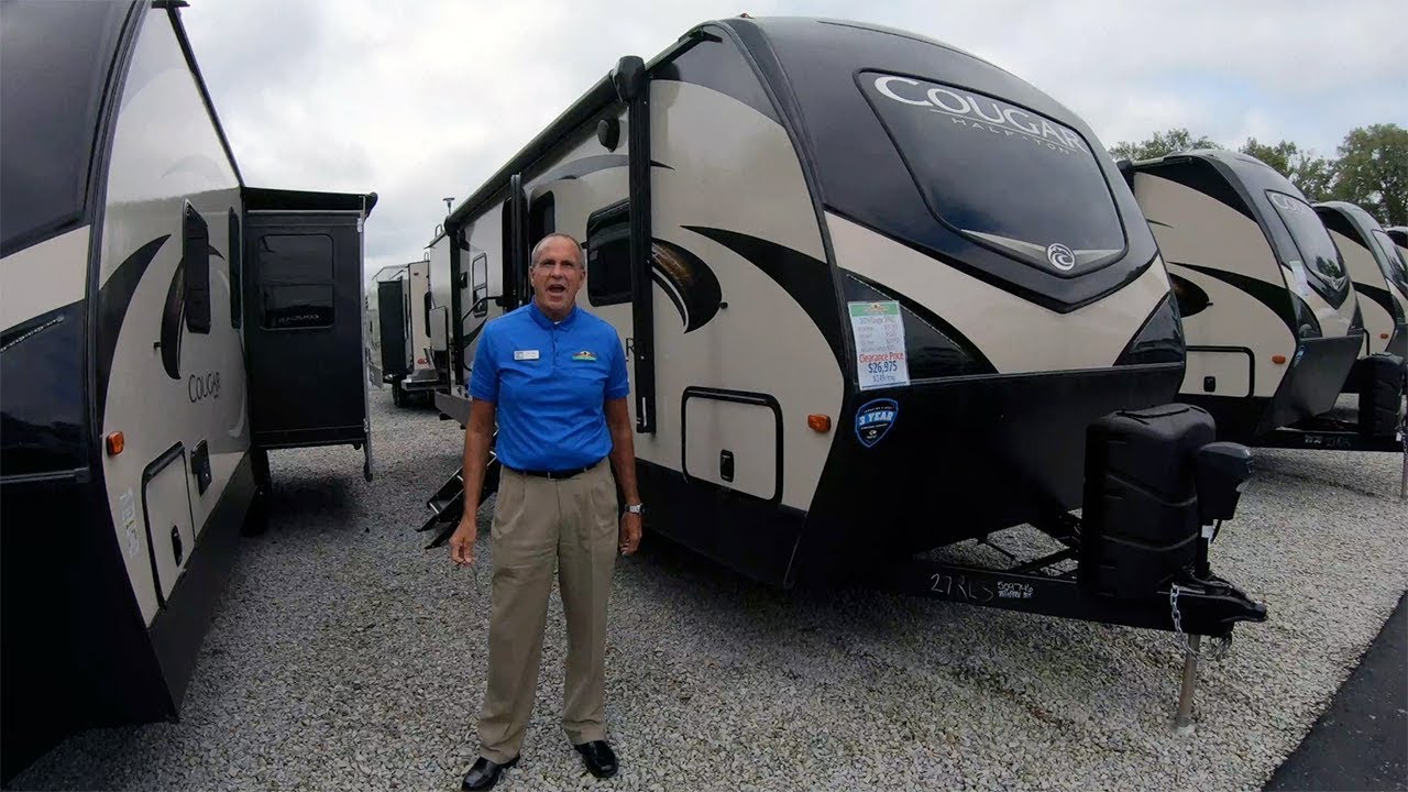 The Cougar 27RES Travel Trailer - walk thru and review