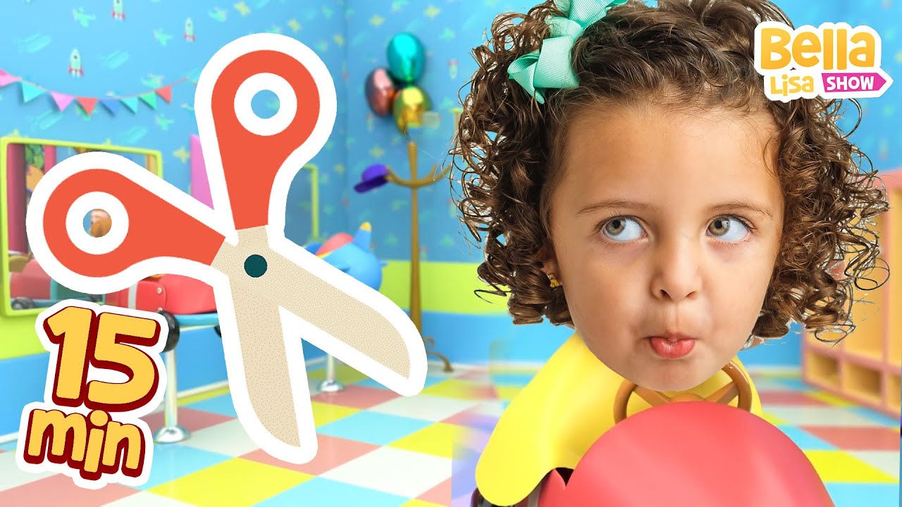 O Bebê Corta o Cabelo - Música Infantil por Bella Lisa Show