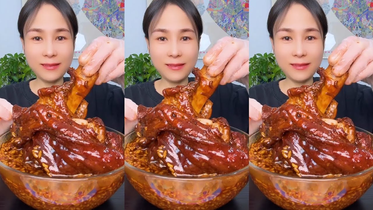 Juicy Braised Pork Knuckle Rice Bowl | Comfort Food Feast | Eating Show
