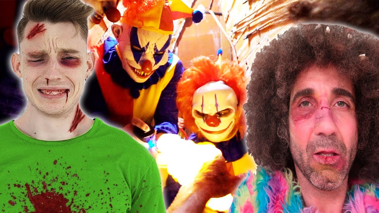 JESUS CRAZY - C4PTURAD0 POR LOS PAYASOS EN LA MANSION *acaba mal* #16  🤡