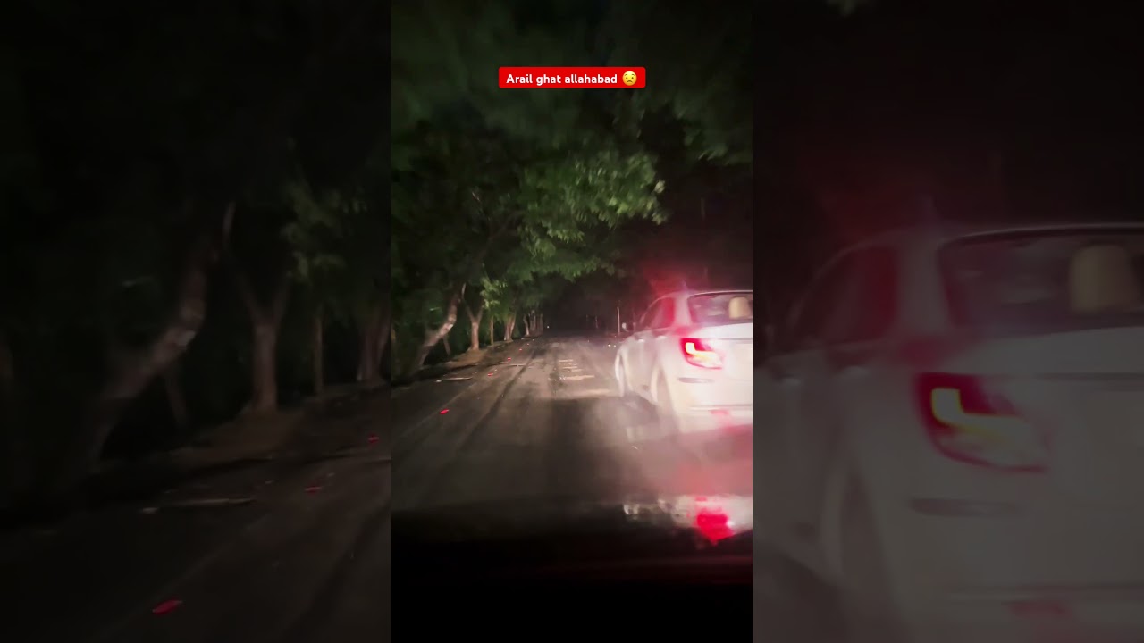 Arail ghat allahabad 😟😟 #travel #vlog #carsafety #ghost #road #car #scary #safercarsforindia
