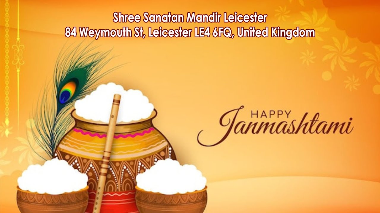 Jamnashtami Celebrations 2025 | Shree Sanatan Mandir Leicester | 16th August 2025