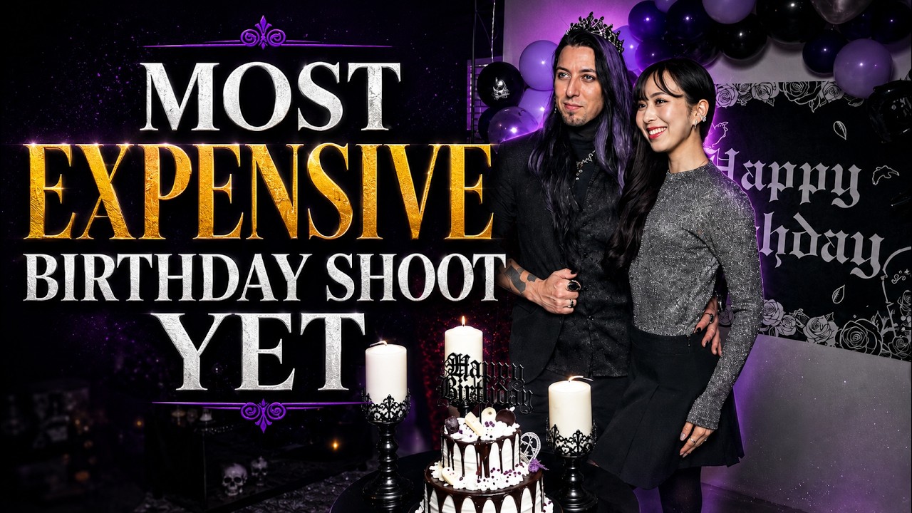 MY GLAMPIRE BIRTHDAY SHOOT