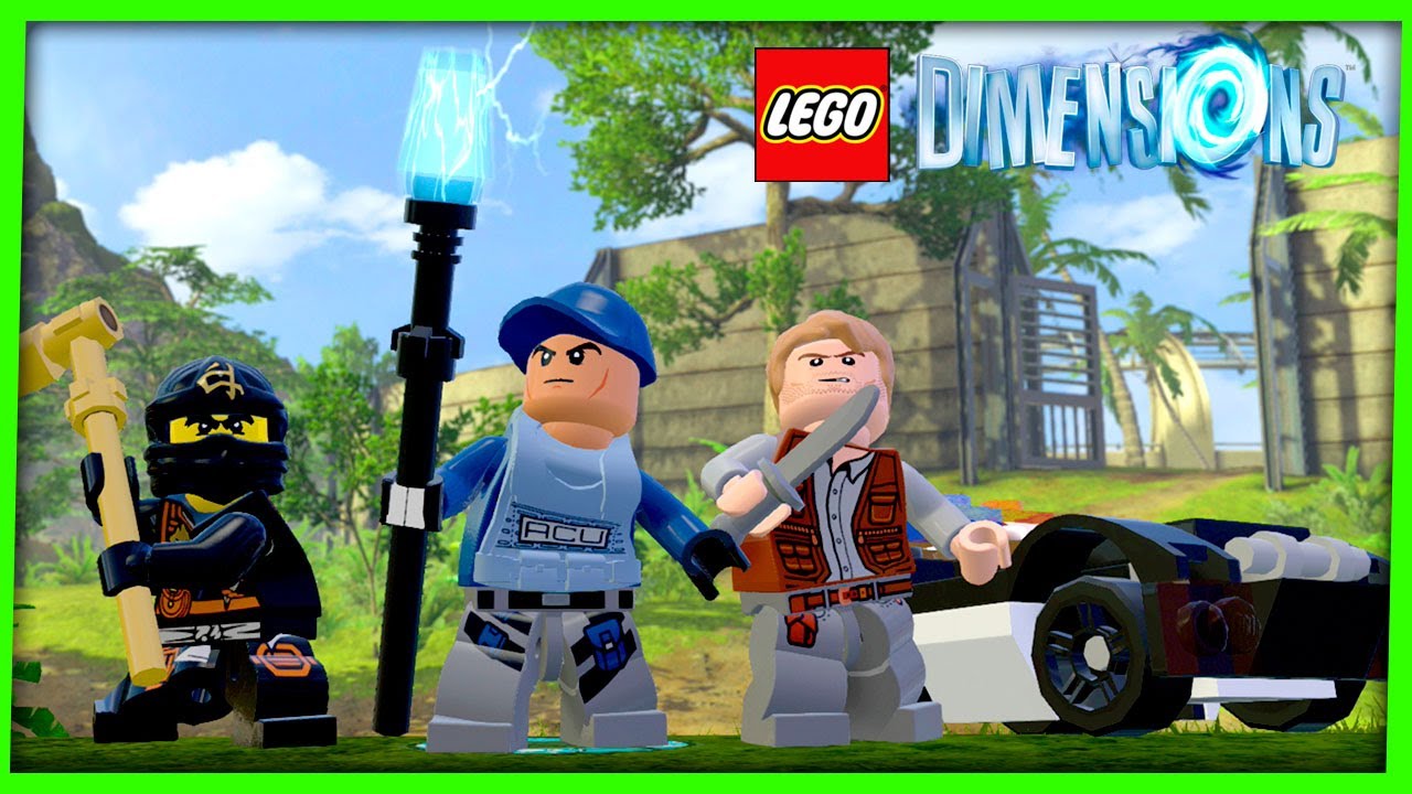 LEGO Dimensions #29 CONHECENDO O PARQUE DOS DINOSSAUROS Gameplay PS4
