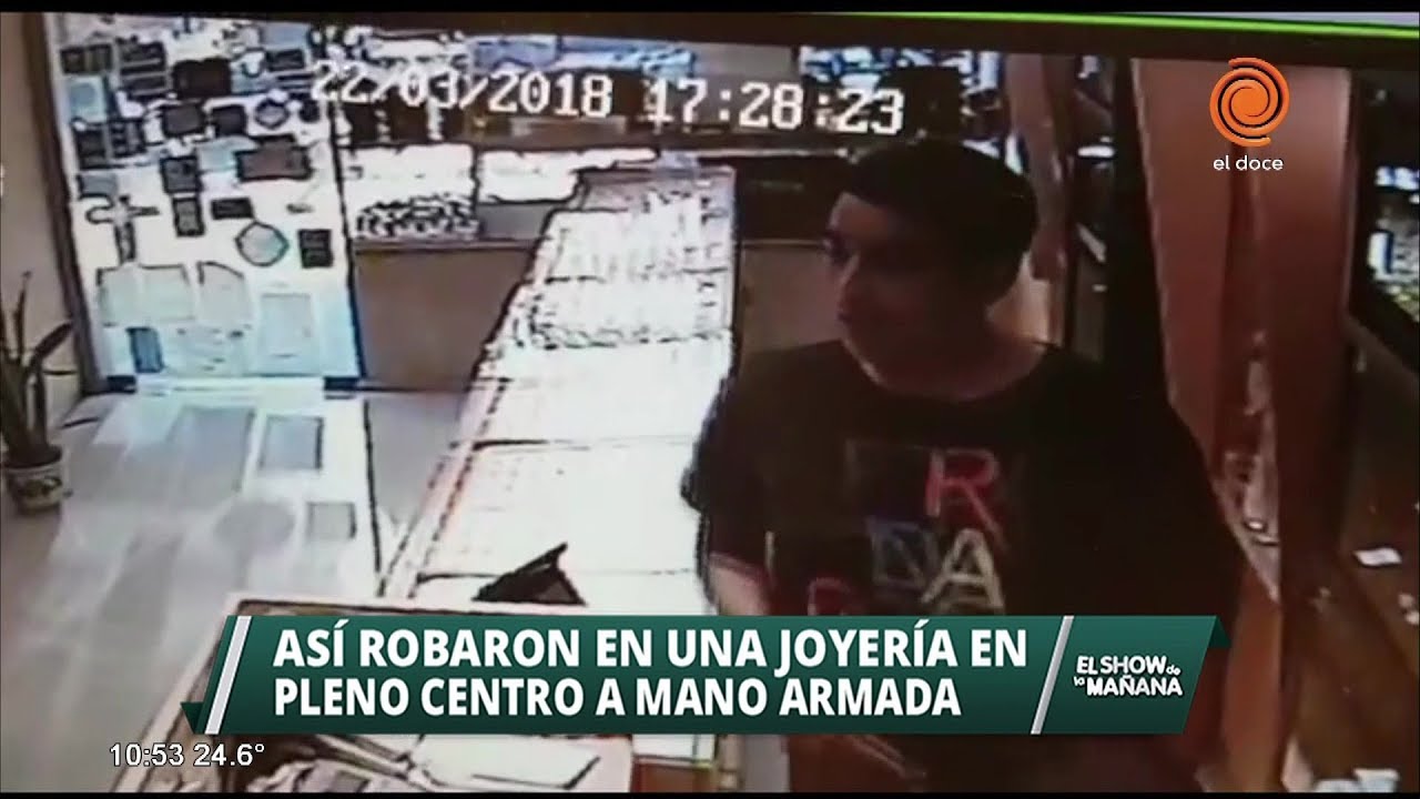 Robo armado a una joyer&iacute;a del centro