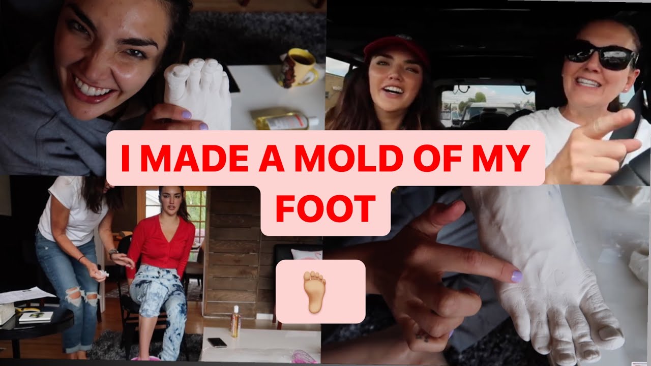 I MADE A MOLD OF MY RIGHT FOOT FOR YOU AND I'M SELLING IT