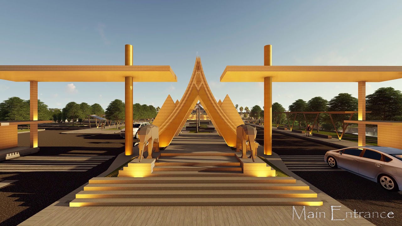 Traditional New Khmer Architecture [The Memorial Musuem of Ang Teuk Sao Phim]