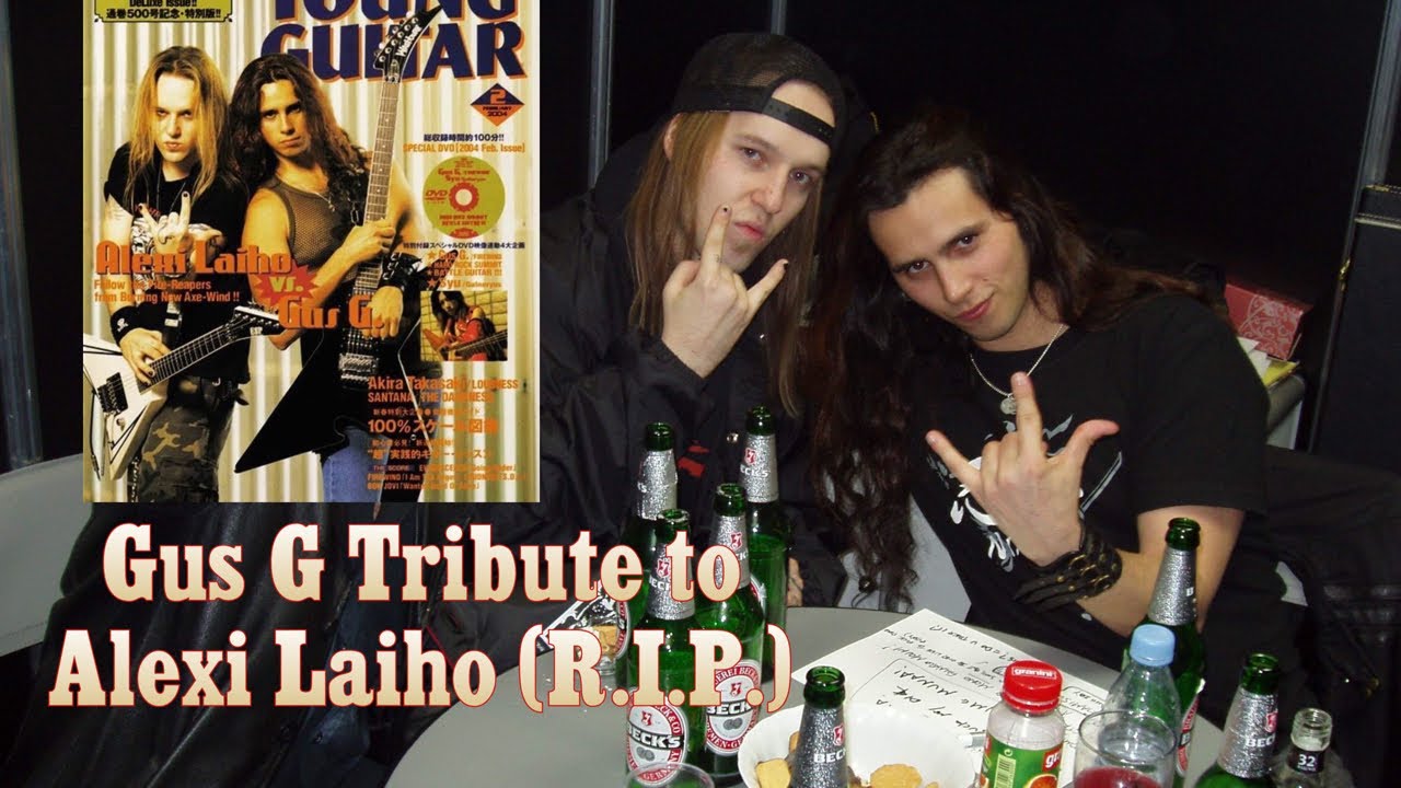 Gus G Tribute to Alexi Laiho (ex- Children of Bodom) R.I.P.