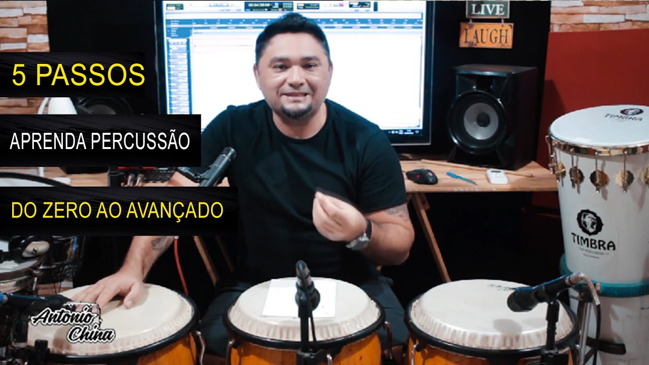 5 PASSOS PARA APRENDER PERCUSSÃO || DO ZERO AO AVANÇADO