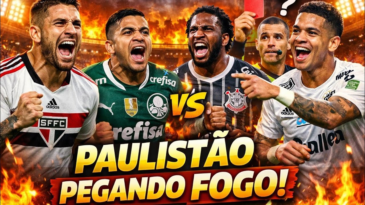 Paulistas Pegam Fogo! São Paulo em Alta, Palmeiras Vence Derby e Santos Respira
