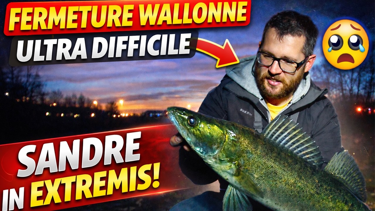 Fermeture Wallonne du Carnassier : Session Détente… jusqu’au SANDRE In Extremis !