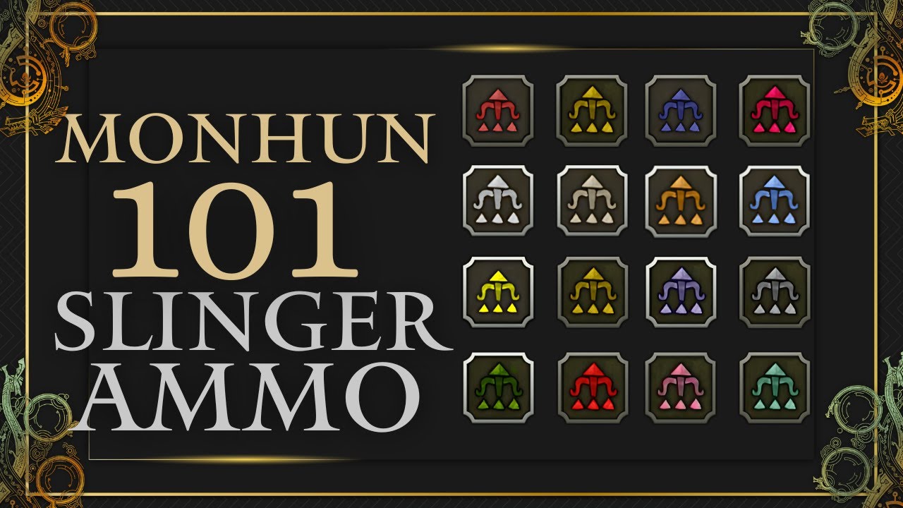 Monster Hunter 101: как на самом деле работают боеприпасы Slinger