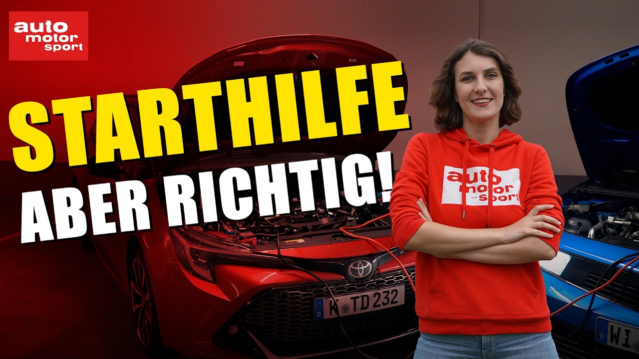Batterie schwach? So einfach leistet ihr Starhilfe