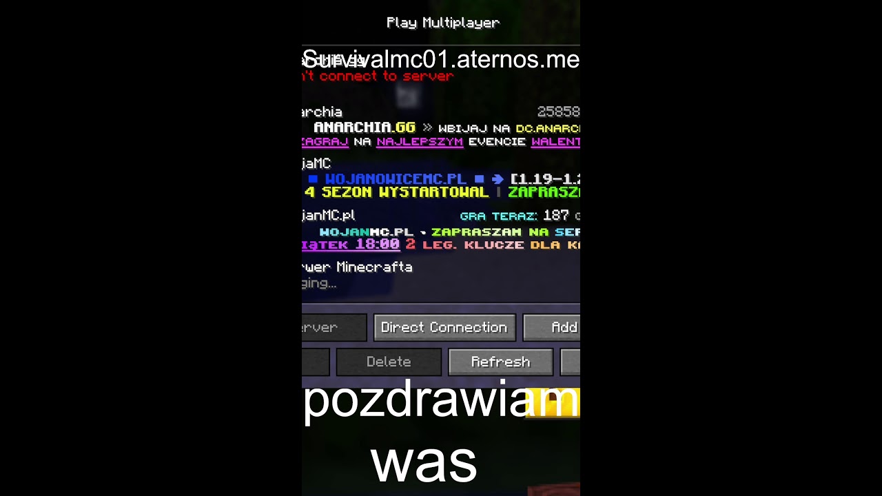 pomagam graczom na serwerze