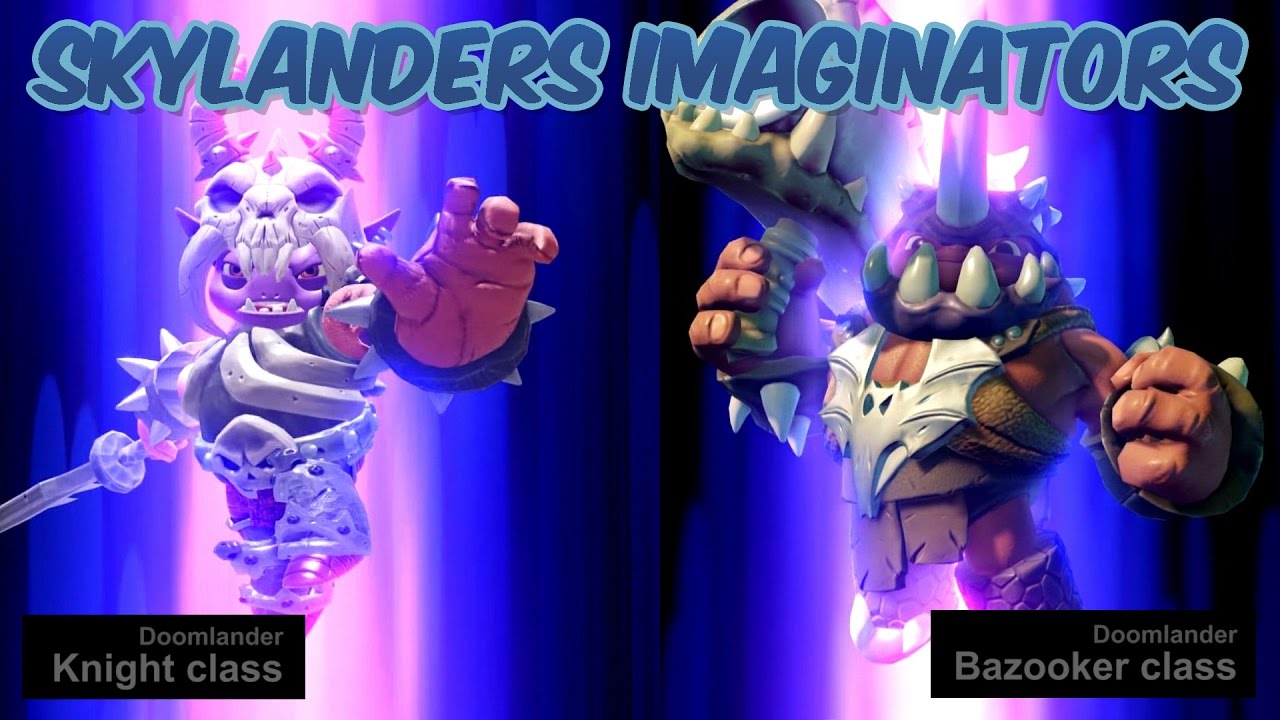 Skylanders Imaginators | All Doomlanders Bosses and Mid Bosses cutscenes