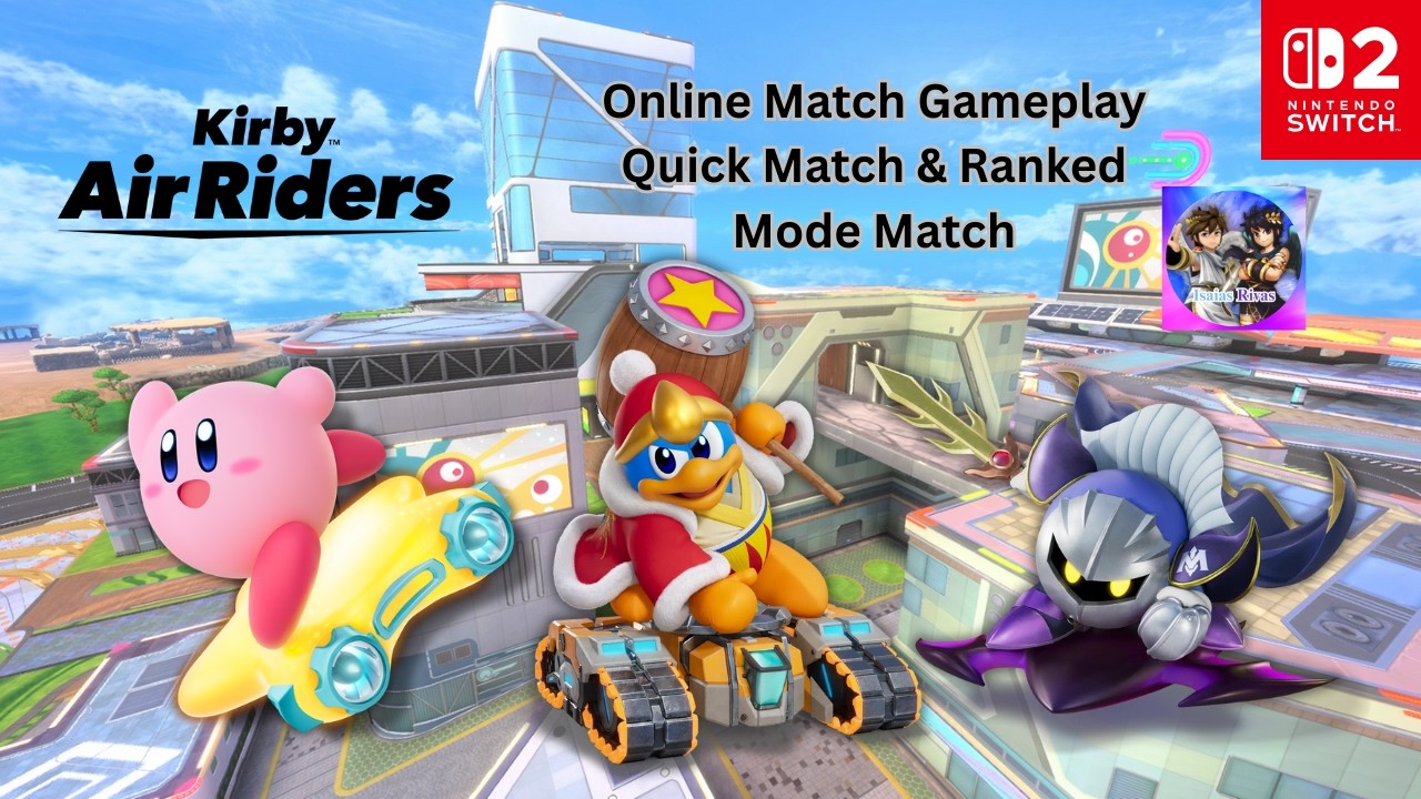 Kirby Air Riders | Online Match #3 (City Trial)