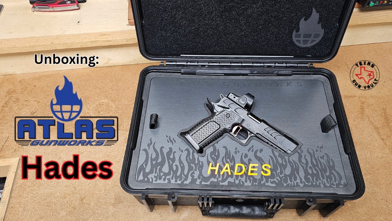 Распаковка огнестрельного оружия: Atlas Gunworks Hades — ультраэксклюзивный (1 из 51) и высококач...