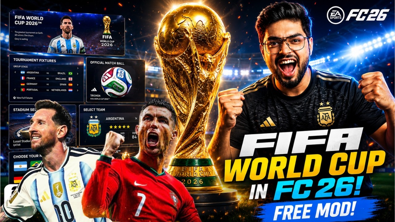 FC 26 World Cup Mod is INSANE! 🔥 Easy Installation Tutorial (FREE)#fifaworldcup