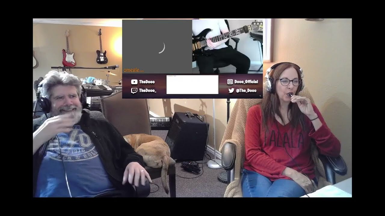 Thedooo Guitarist BLOWS MINDS on OMEGLE with perfect pitch REACTION
