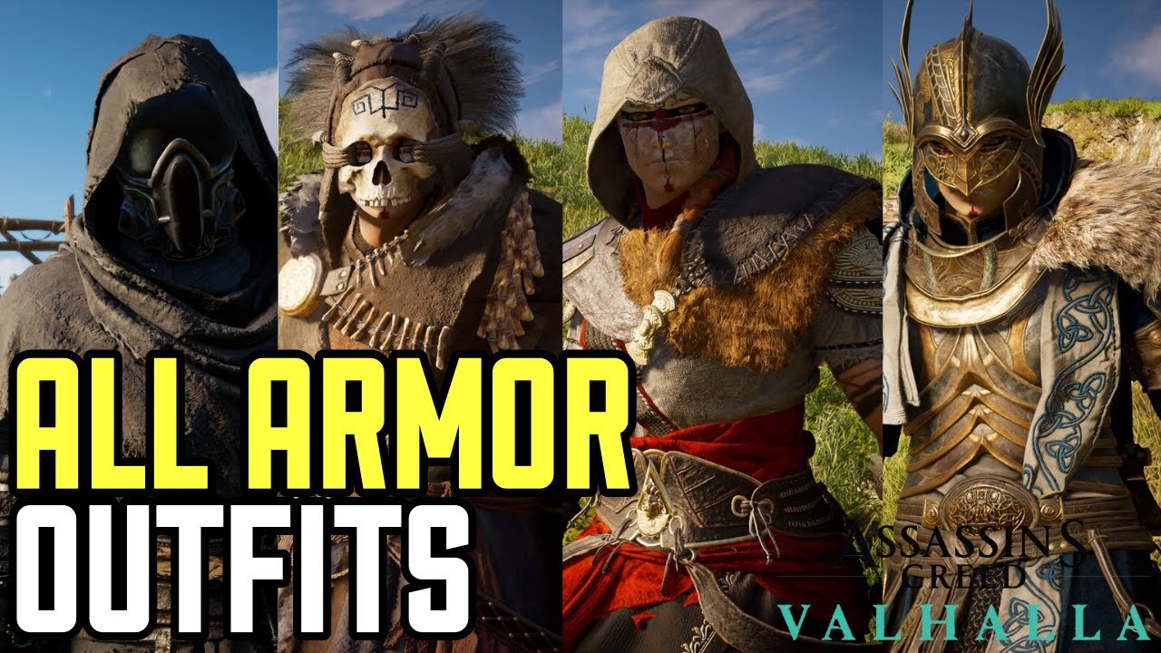 AC Valhalla All 25 Armor Sets