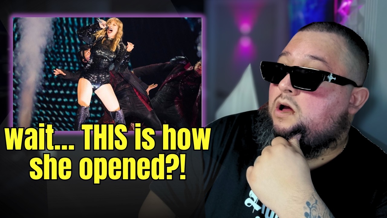 Taylor Swift Reputation intro live reaction first time