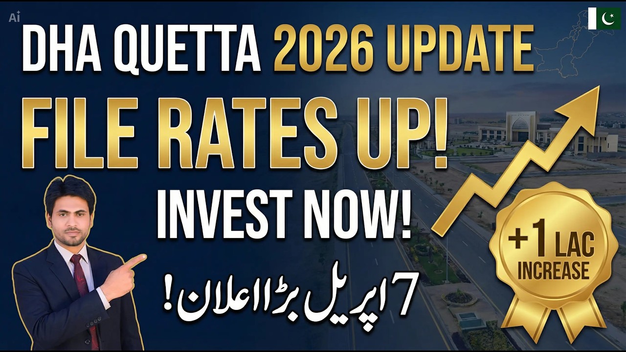 DHA Quetta Market Boom 2026: PM Relief Package Impact and Latest File Rates Detailed Analysis