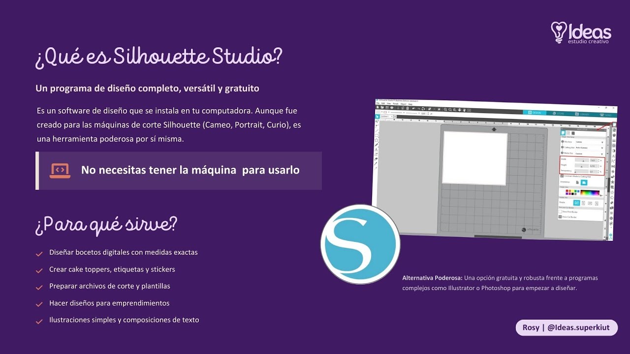 Silhouette Studio explicado: herramientas, botones y funciones básicas | P ARTE 1
